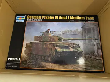 [ 새상품 ] 트럼페터 1/16 독일군 IV호 전차 J형 프라모델 키트