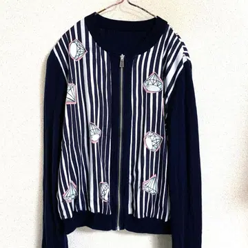 폴스미스 다이아몬드 패턴 가디건 M