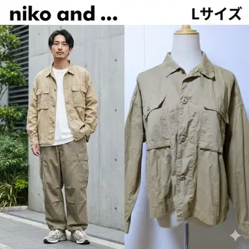 niko and - 밀리터리 셔츠 자켓 4 베이지 봄 아우터