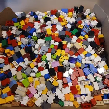 42 LEGO 1 x 1 1 x 2 블록 묶음 판매