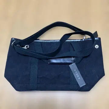 히노모토 캔버스 숄더백 블랙