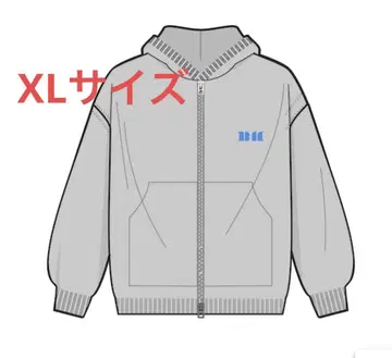 BABYMONSTER 지퍼 후디 그레이 XL 사이즈 베비몬