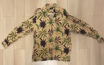 COTTON PAN 불꽃놀이 패턴 긴팔 셔츠 레이온 사이즈 2