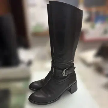 [ 미사용품 ] 이탈리아제 롱 부츠