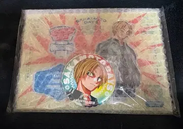 점프 GIGA 사카모토 데이즈 아크릴 스탠드 & 캔뱃지 아사쿠라 신