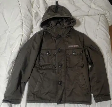 [ AVIREX ] 자켓 충전솜 블루종 카키 M 사이즈