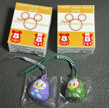 디즈니 스토어 수금령 시크릿 스트랩 도날드 데이지 세트