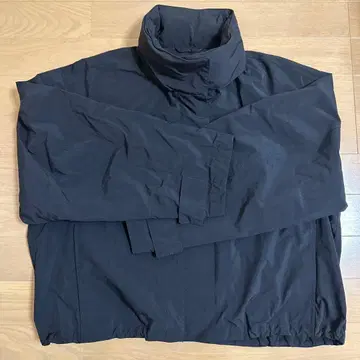 유니클로 윈드프루프 스탠드 블루종 블랙 S