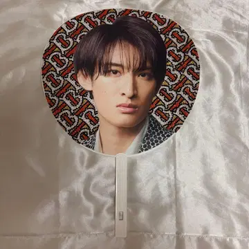 Snow Man 무카이 코지 데코 부채