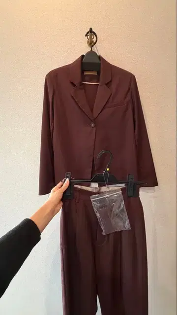 [아메리] 브라운 셋업 팬츠