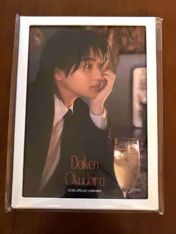 오쿠다이라 다이켄 2026 달력 시부야 이벤트 한정판 사인 없음