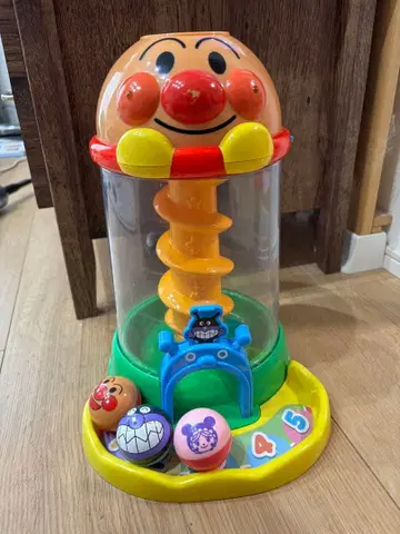 호빵맨 회전 완구 공 포함