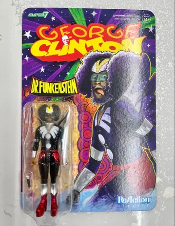 George Clinton Funkadelic 액션 피규어 새상품
