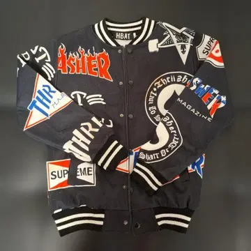 THRASHER 로고 프린트 자켓