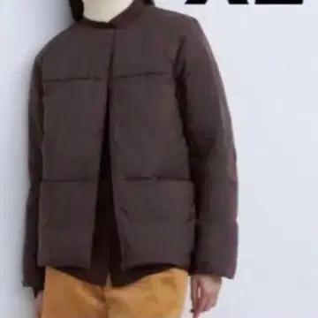 UNIQLO C 브라운 라이트 다운 자켓
