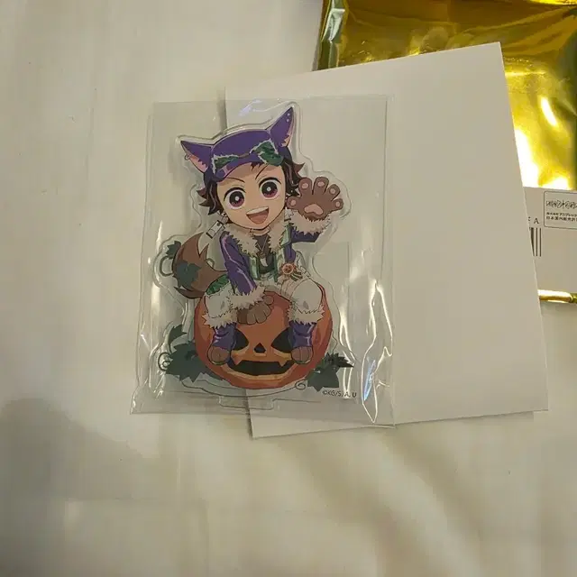 미개봉)  귀멸의칼날 탄지로 2025 할로윈 유포테이블 아크릴 스탠드