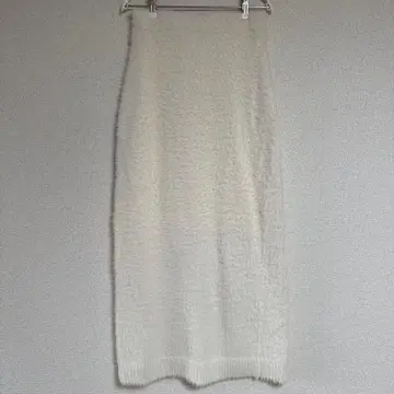louere 퍼 니트 롱 스커트