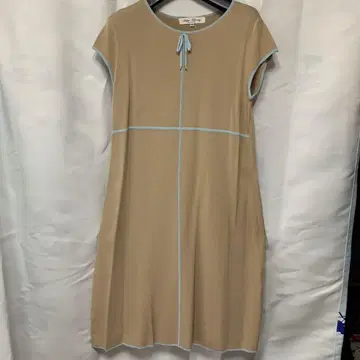 Super Beauty 반팔 니트 원피스 40 사이즈 미사용 새상품