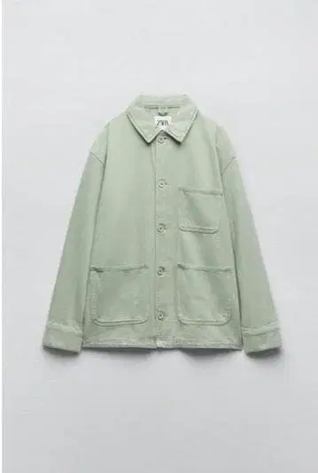 [ 새상품 ] ZARA 자켓 그린 7-9호