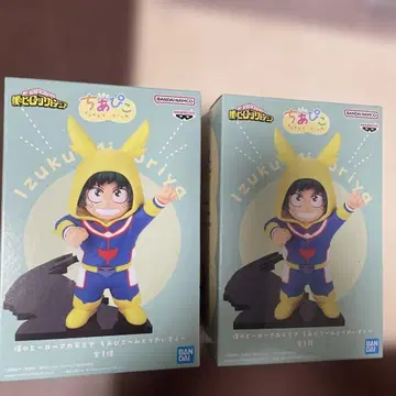 나의 히어로 아카데미아 치아피코 미도리야 이즈쿠 피규어 2체 세트