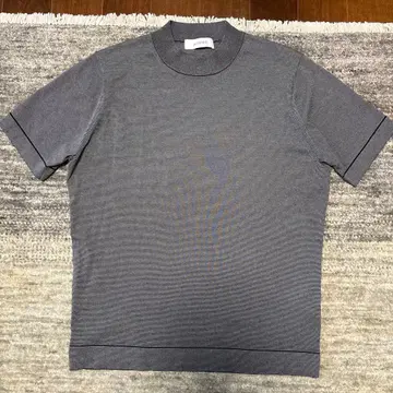 AOURE 마이크로 보더 티셔츠 M 반팔