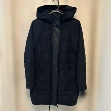 PLST 후드 부착 다운 자켓 M