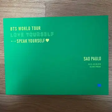 새상품급 BTS SPEAK YOURSELF 상파울루 DVD