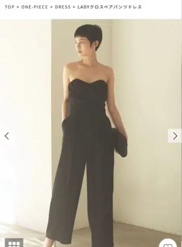 LAGUNAMOON 베어 팬츠 드레스