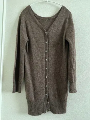 알파카 100% 2way 가디건