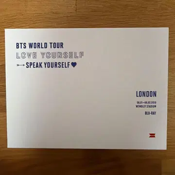 BTS LYS SPEAK YOURSELF LONDON Blu-ray