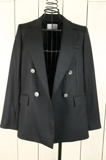 [ 새상품급 ] 핑키앤다이앤: 울 더블 브레스트 테일러드 자켓