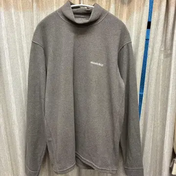 mont-bell 그레이 하이넥 트레이닝복