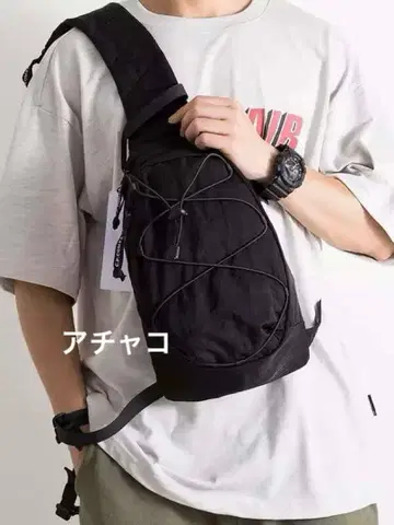 CP 컴퍼니 렌즈 숄더백 블랙