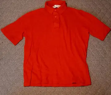 80년대 영국제 존 스레드레이 니트 피케 셔츠 빨간색