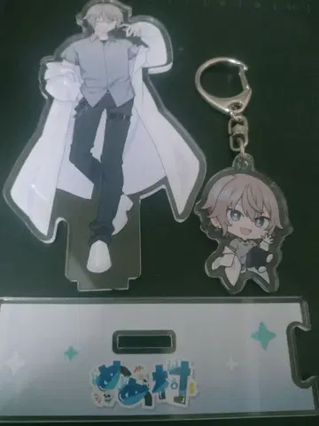 히나니 메메마을 팝업 스토어 아크릴 스탠드 아크릴 키링 세트