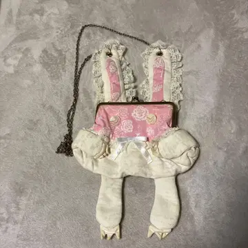 h.NAOTO 토끼 디자인 숄더백