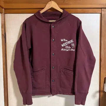 WEST RIDE 웨스트 라이드 맨투맨 가디건 사이즈 38