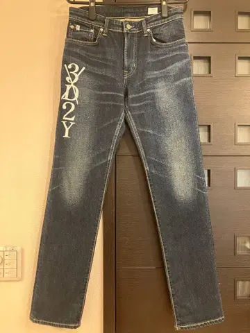 새상품 에드윈 원피스 3D2Y 다크 블루 데님 청바지 스트레치