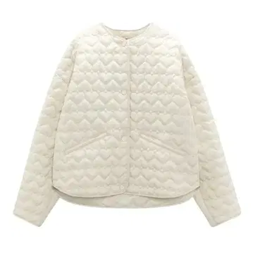 [ ZARA ] 하트 퀼팅 자켓