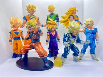 손오공 손오반 베지터 재도색 8체 세트