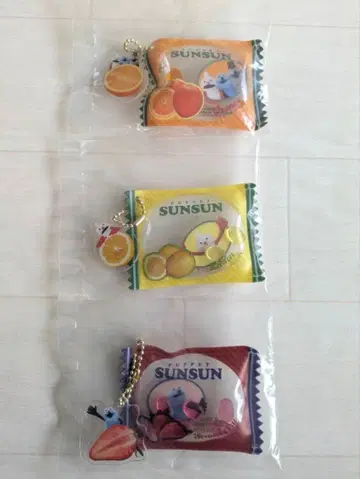 퍼펫 스 바스락 캔디 참 오렌지 레몬 스트로베리