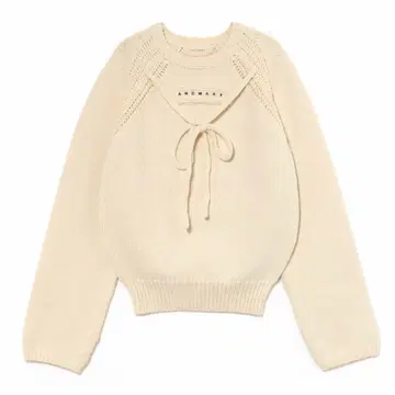 ANDMARY Casey knit tops ivory