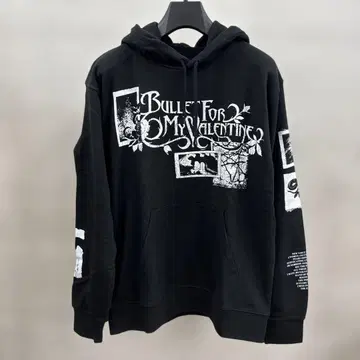 Bullet For My Valentine 블랙 후드티