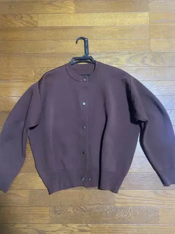 CLOCHE 브라운 가디건 긴팔