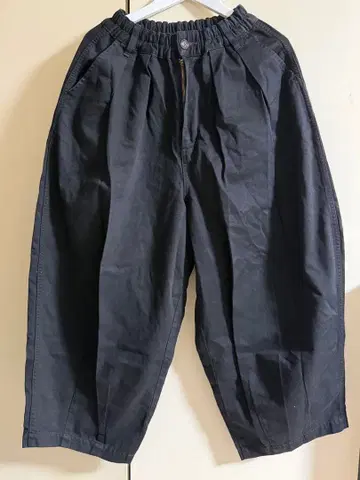 HARVESTY 서커스 팬츠 블랙 1사이즈