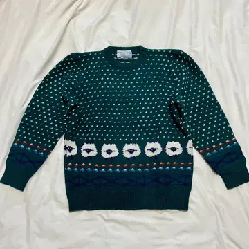 노르딕 무늬 [ 양 패턴 ] 니트