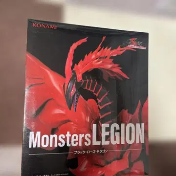 유희왕 파이브디즈 블랙 로즈 드래곤 피규어