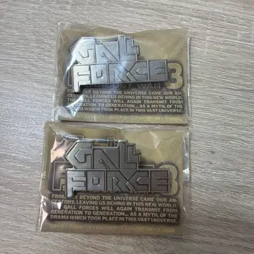 GALL FORCE 갈포스 메탈 사양 배지