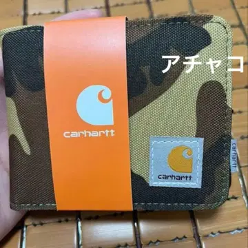 carhartt 접이식 지갑 카모 패턴
