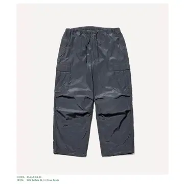 A.PRESSE 아프레쎄 SilkTaffeta M-51 OverPants